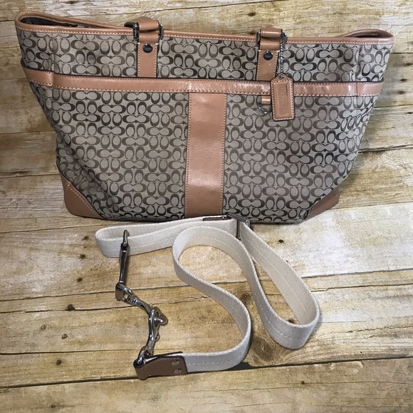 Coach Handbags - Coach bag shoulder and hand bag tan